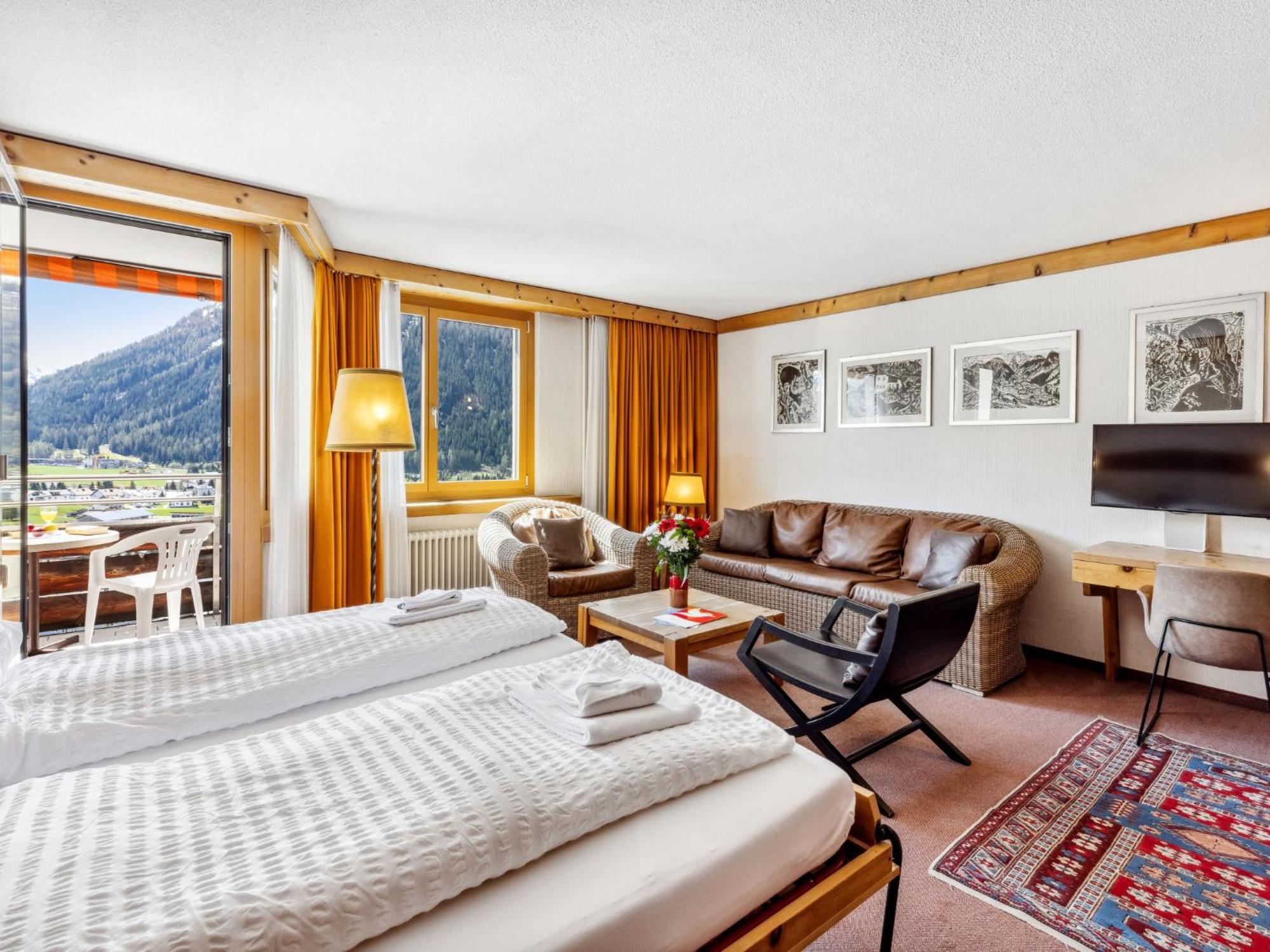 Apartment Guardaval - Utoring-1 By Interhome Davos Eksteriør bilde