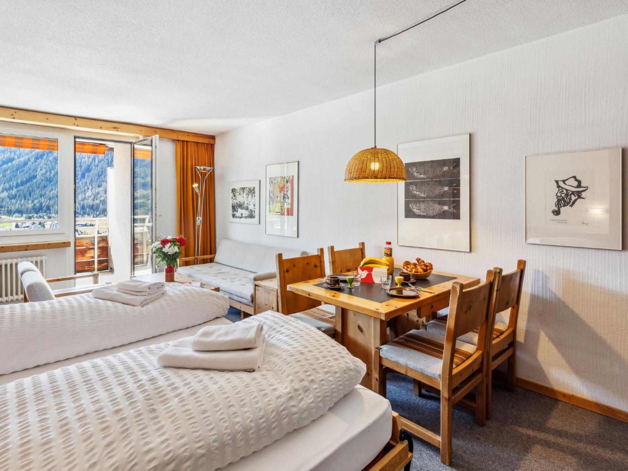 Apartment Guardaval - Utoring-1 By Interhome Davos Eksteriør bilde