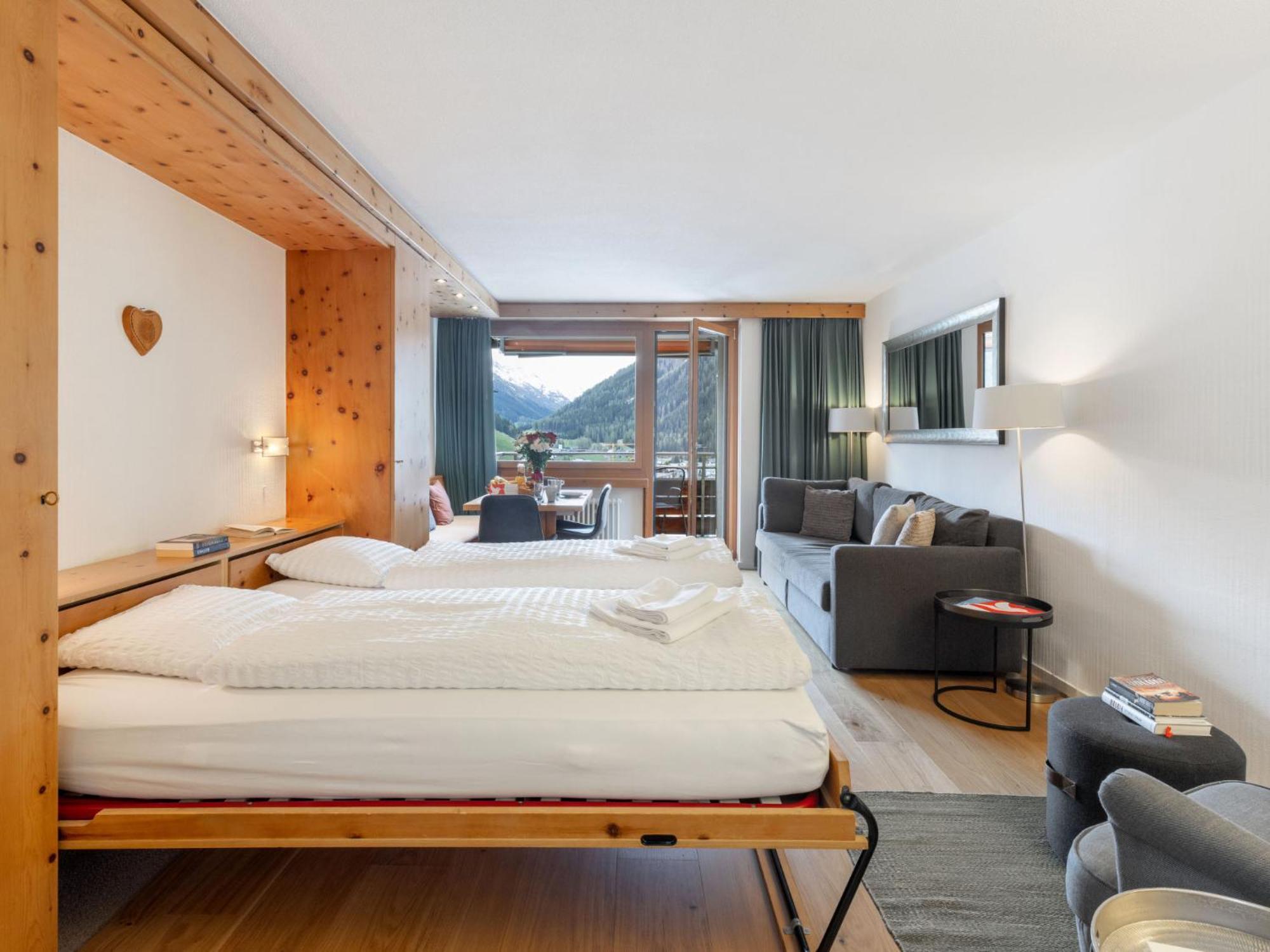 Apartment Guardaval - Utoring-1 By Interhome Davos Eksteriør bilde