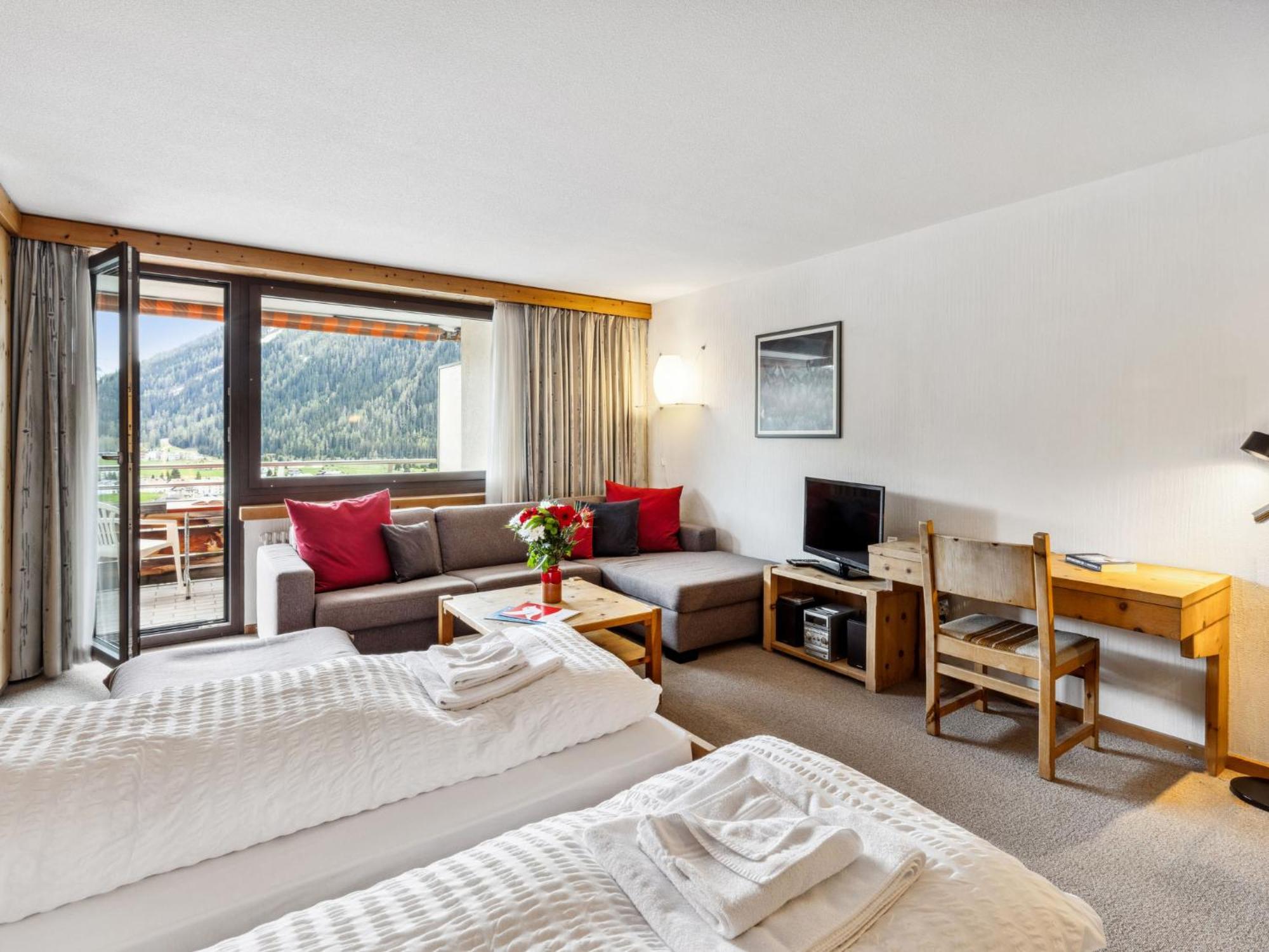 Apartment Guardaval - Utoring-1 By Interhome Davos Eksteriør bilde