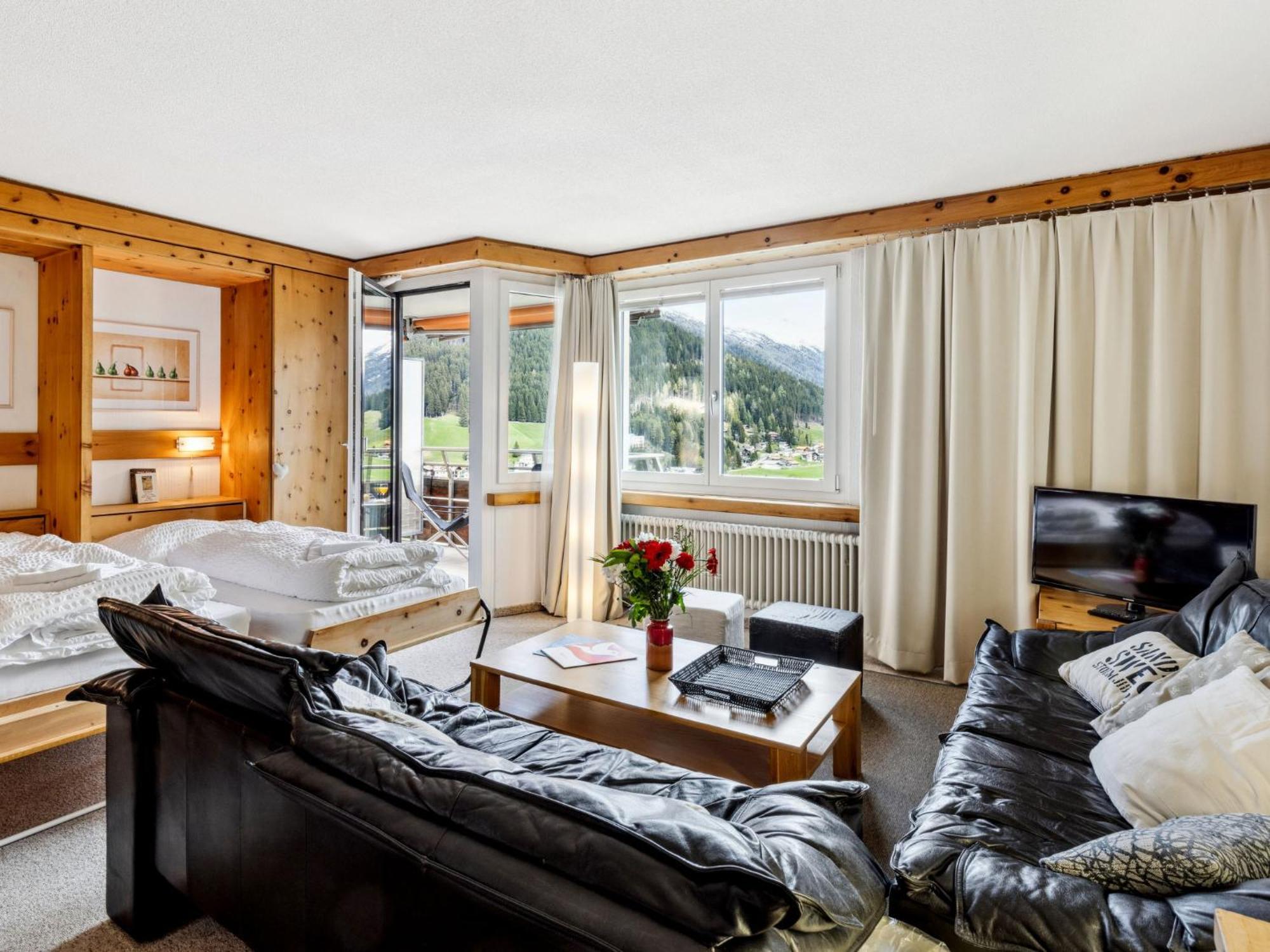 Apartment Guardaval - Utoring-1 By Interhome Davos Eksteriør bilde