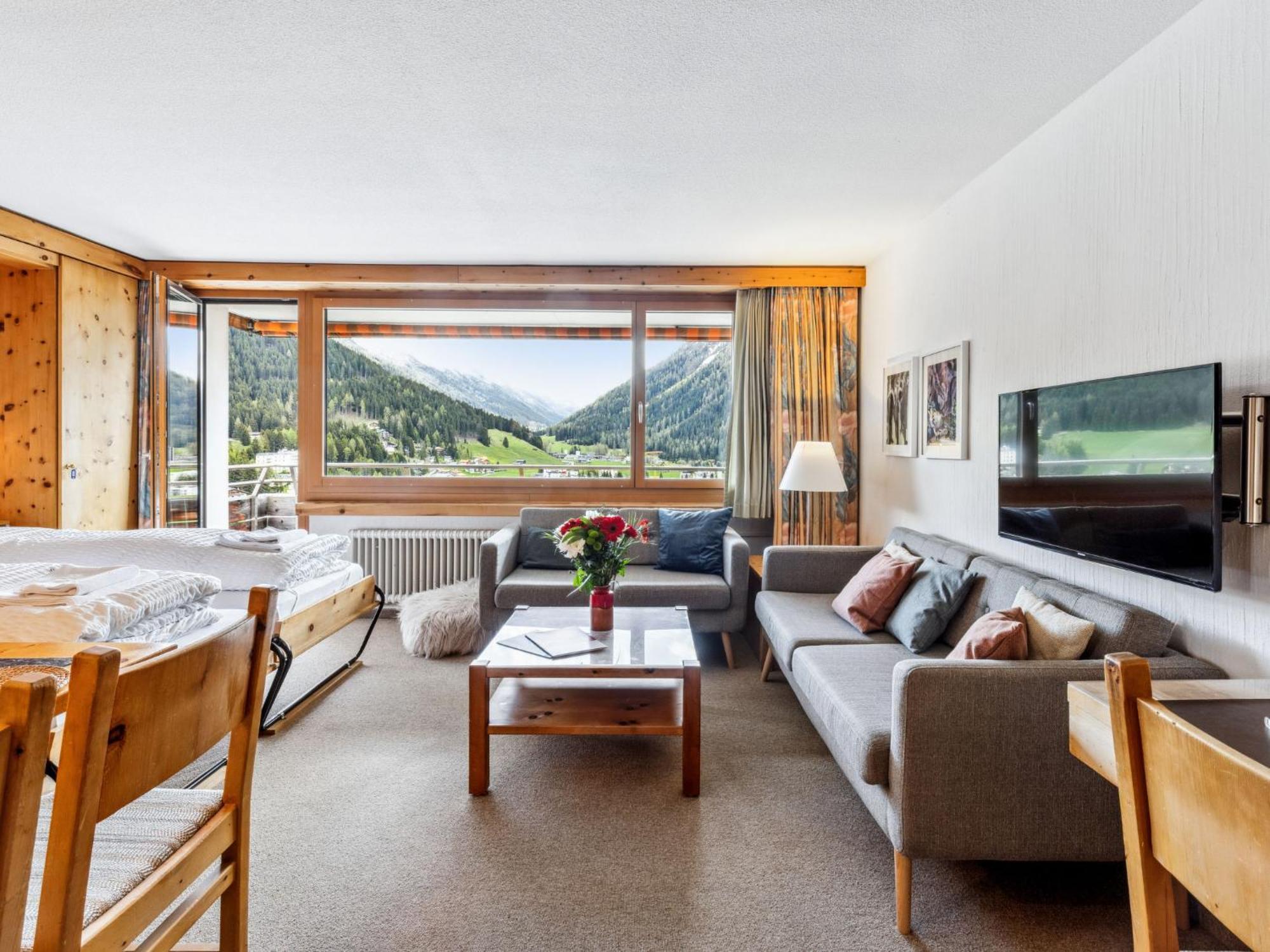 Apartment Guardaval - Utoring-1 By Interhome Davos Eksteriør bilde